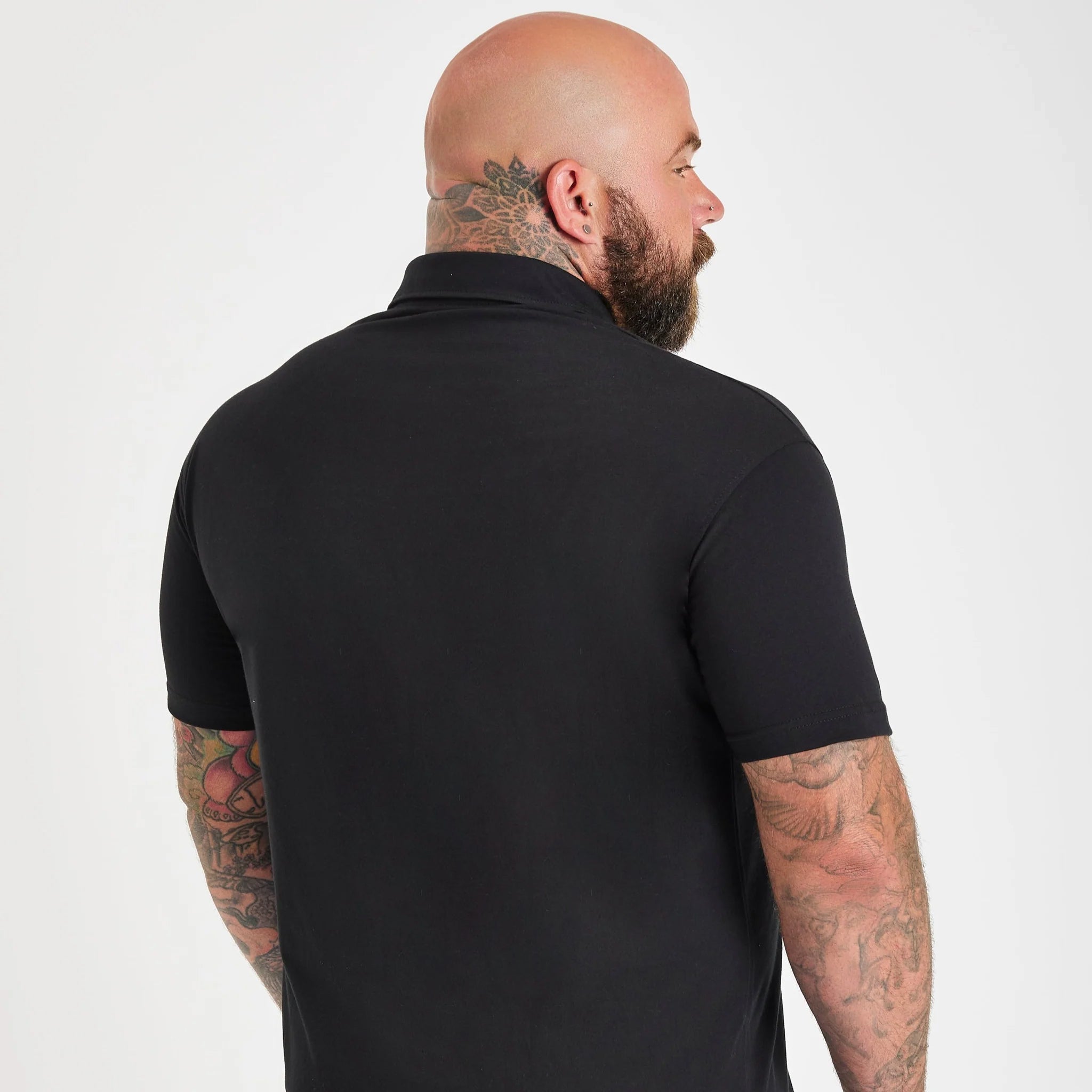 Load image into Gallery viewer, Black Polo