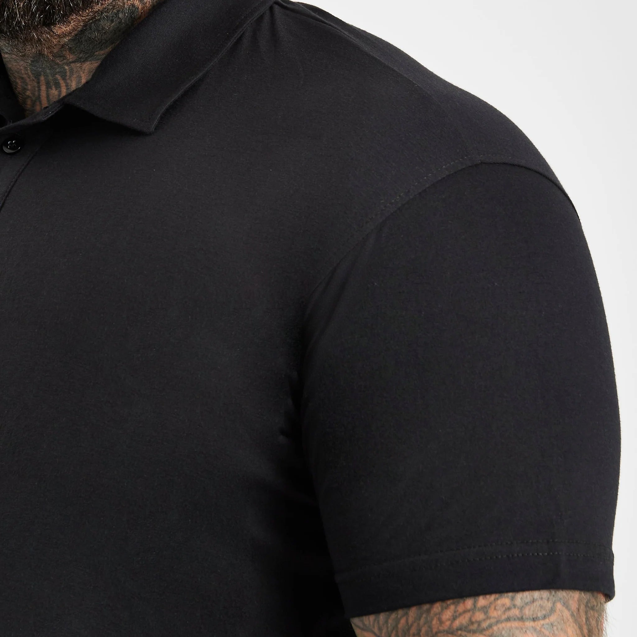 Load image into Gallery viewer, Black Polo