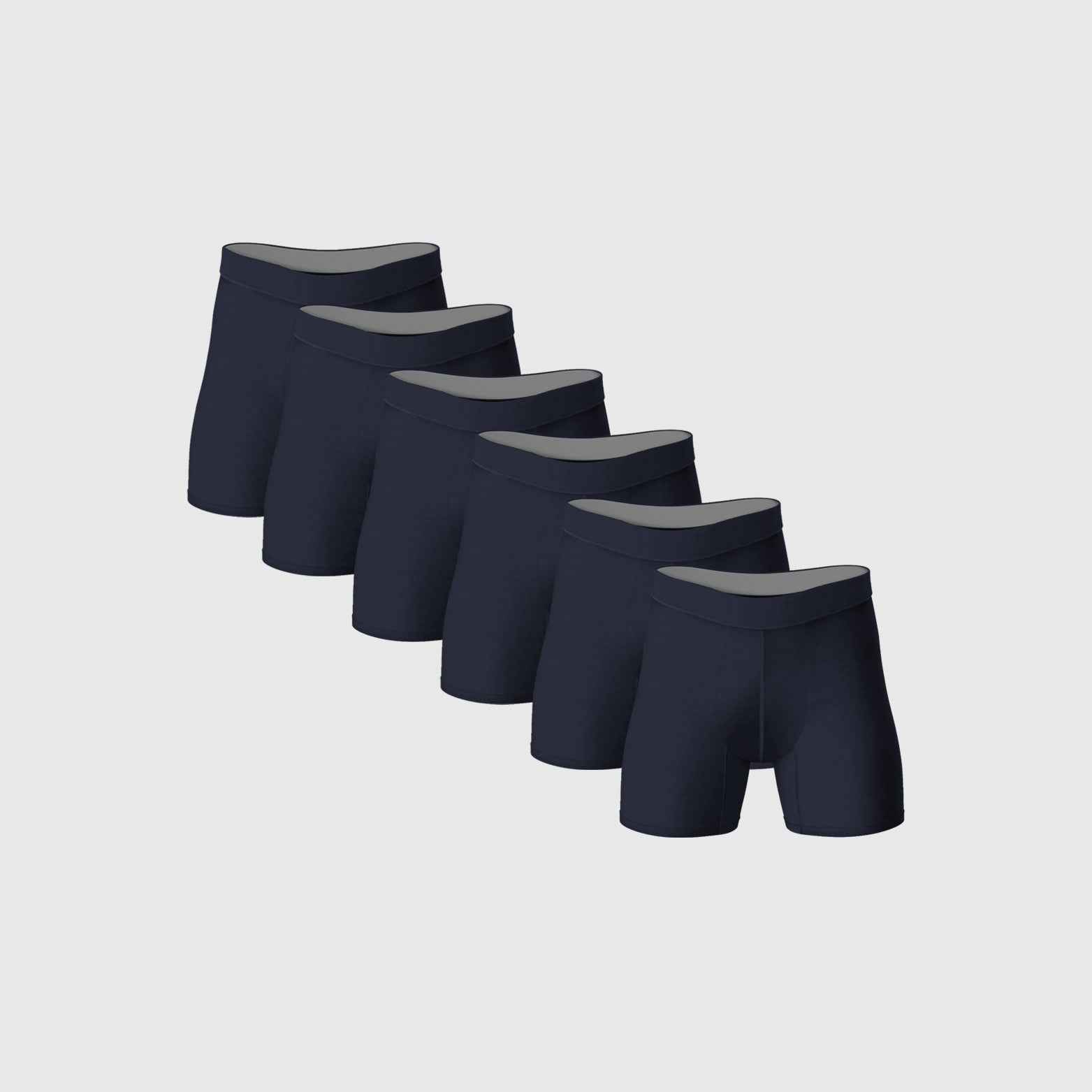 Load image into Gallery viewer, Navy Boxer Briefs 6-Pack