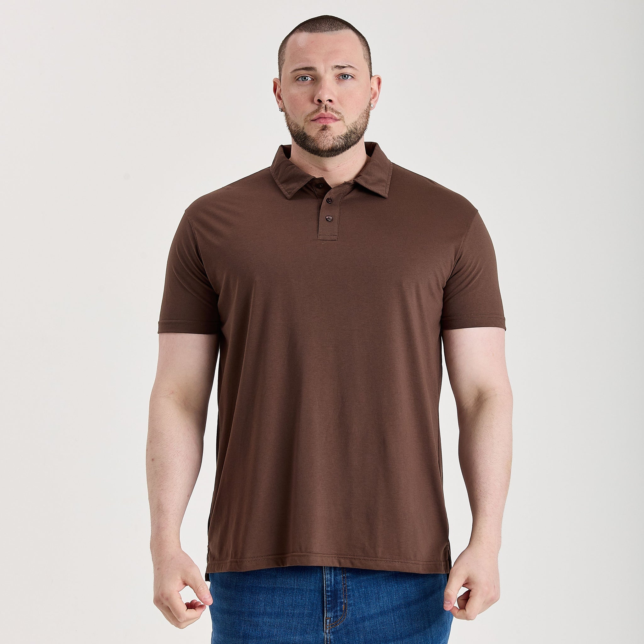 Load image into Gallery viewer, Tall Chocolate Polo