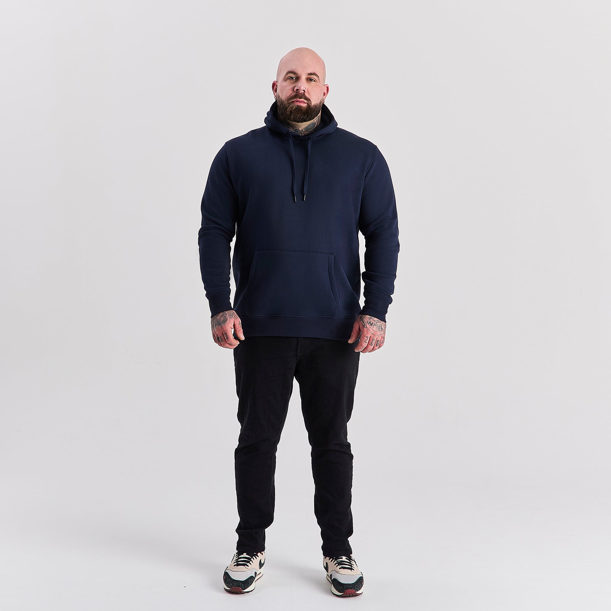 Load image into Gallery viewer, Navy Hoodie
