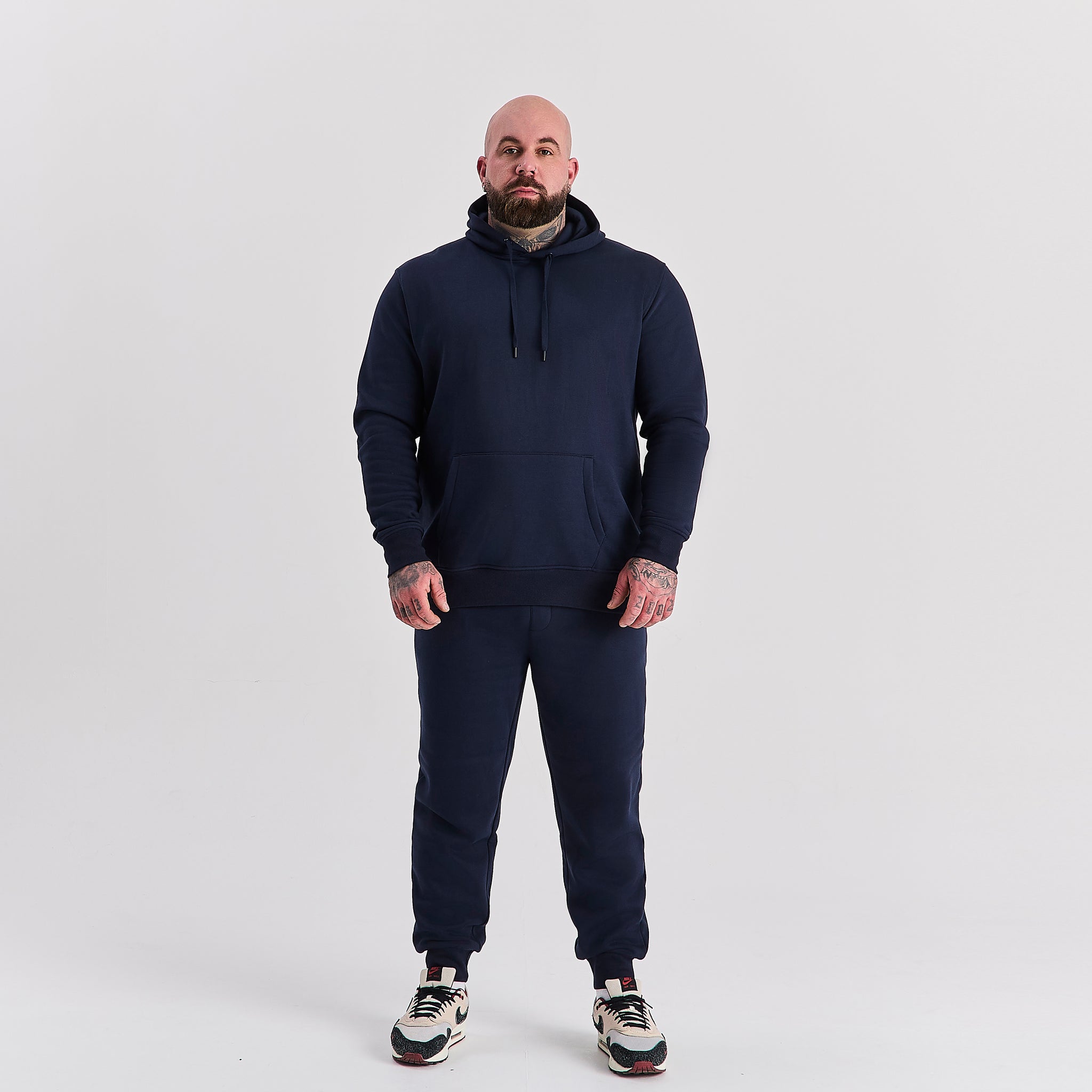 Load image into Gallery viewer, Navy Hoodie &amp; Jogger Set
