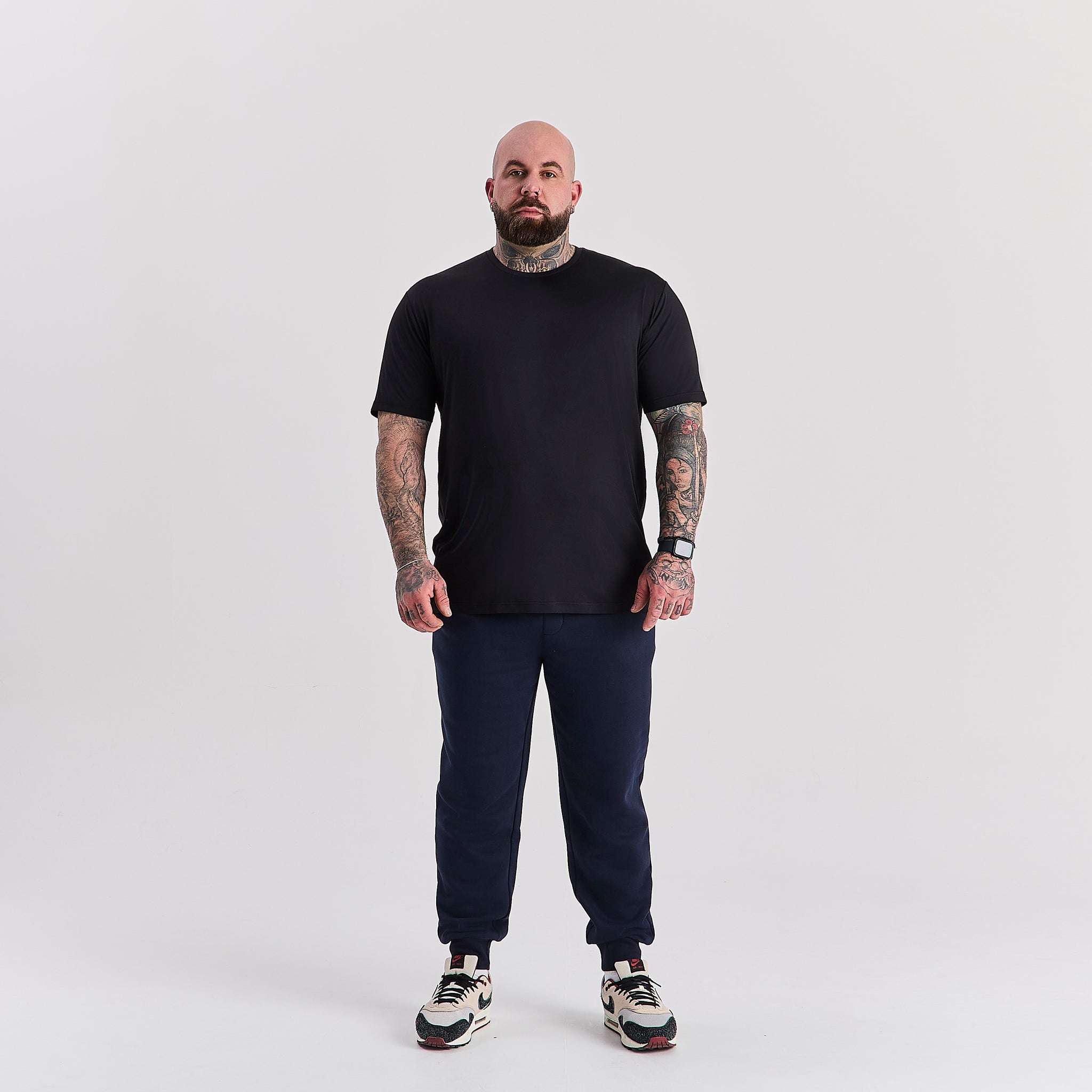 Load image into Gallery viewer, Navy Joggers
