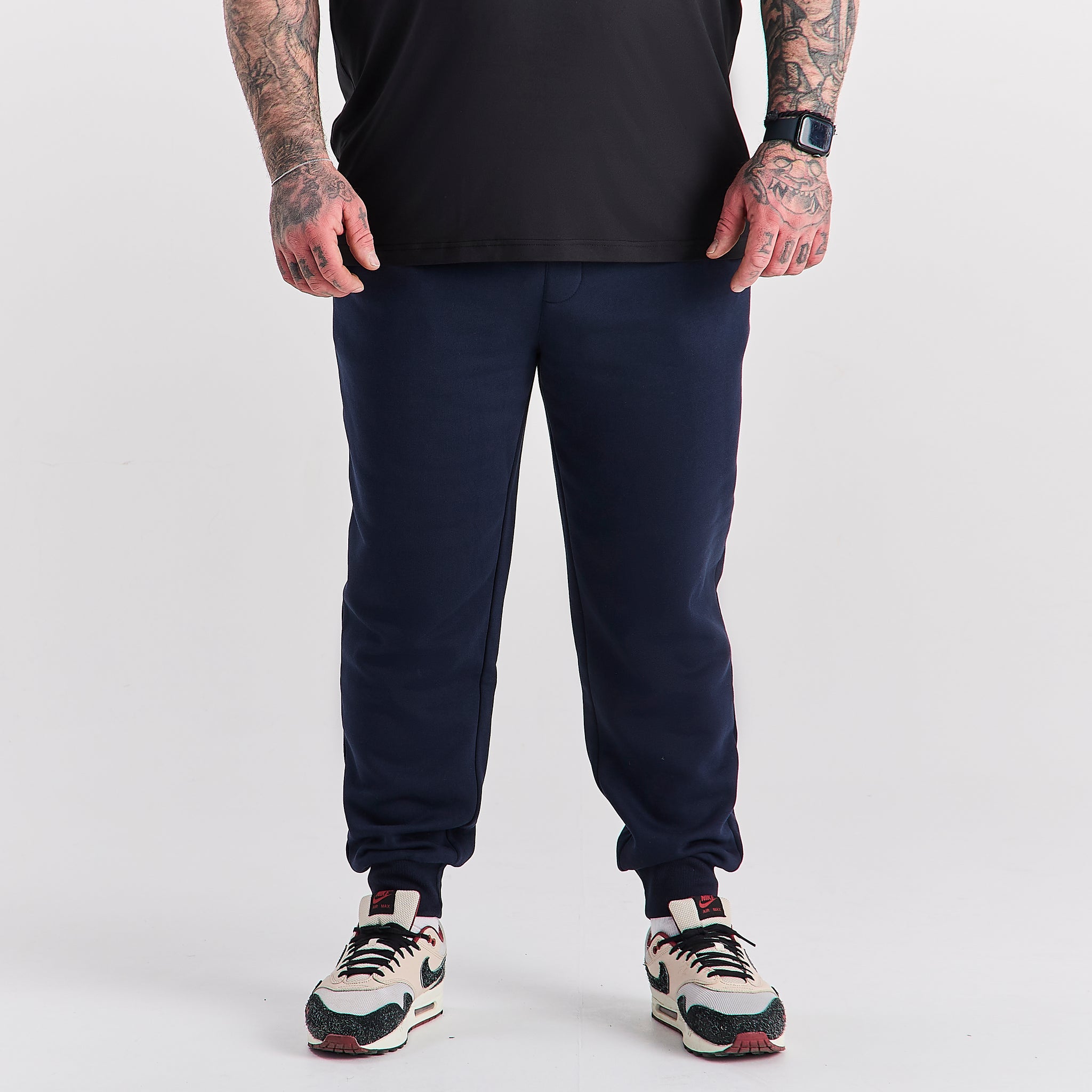 Load image into Gallery viewer, Navy Joggers
