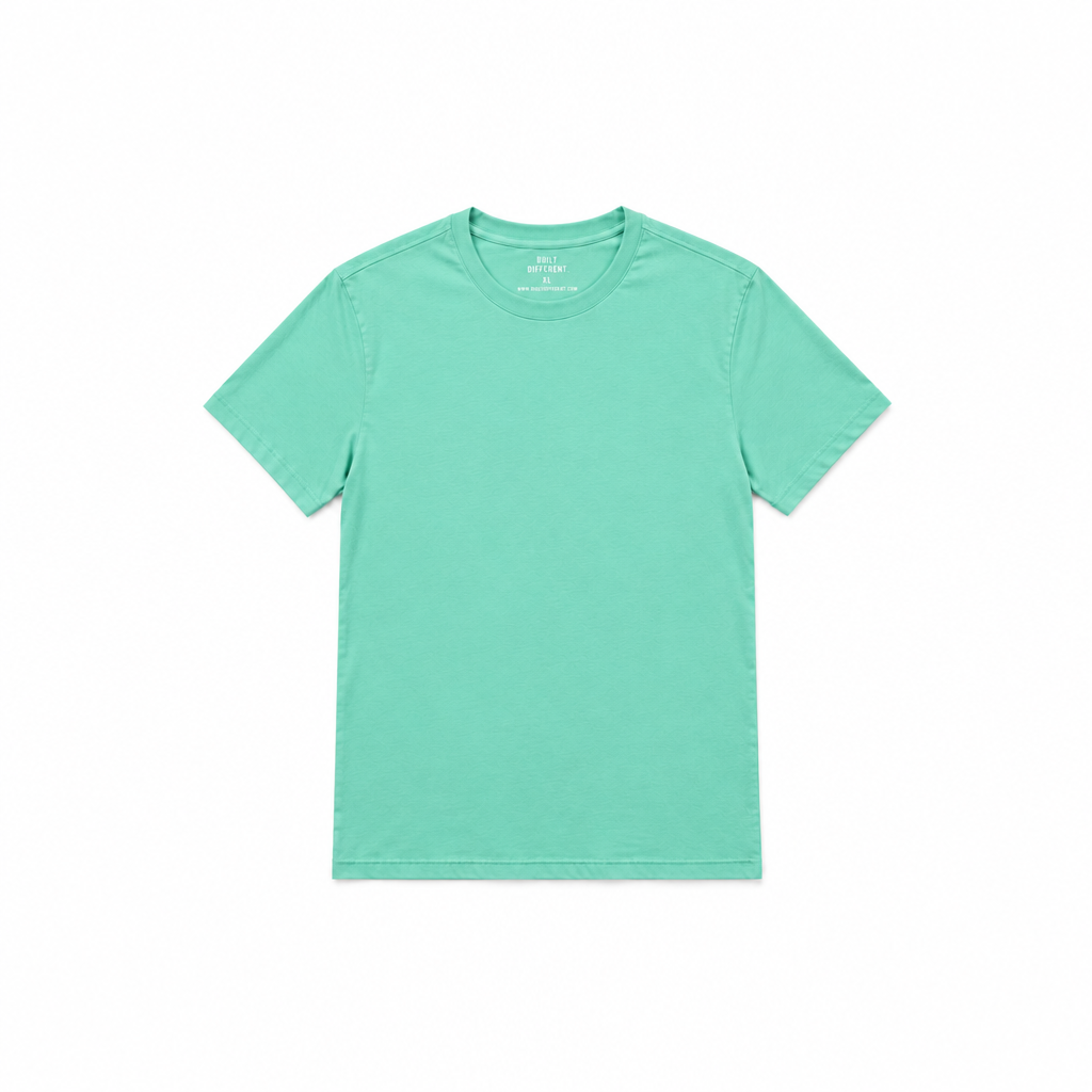 Load image into Gallery viewer, Tall Aqua Crew Neck T-Shirt
