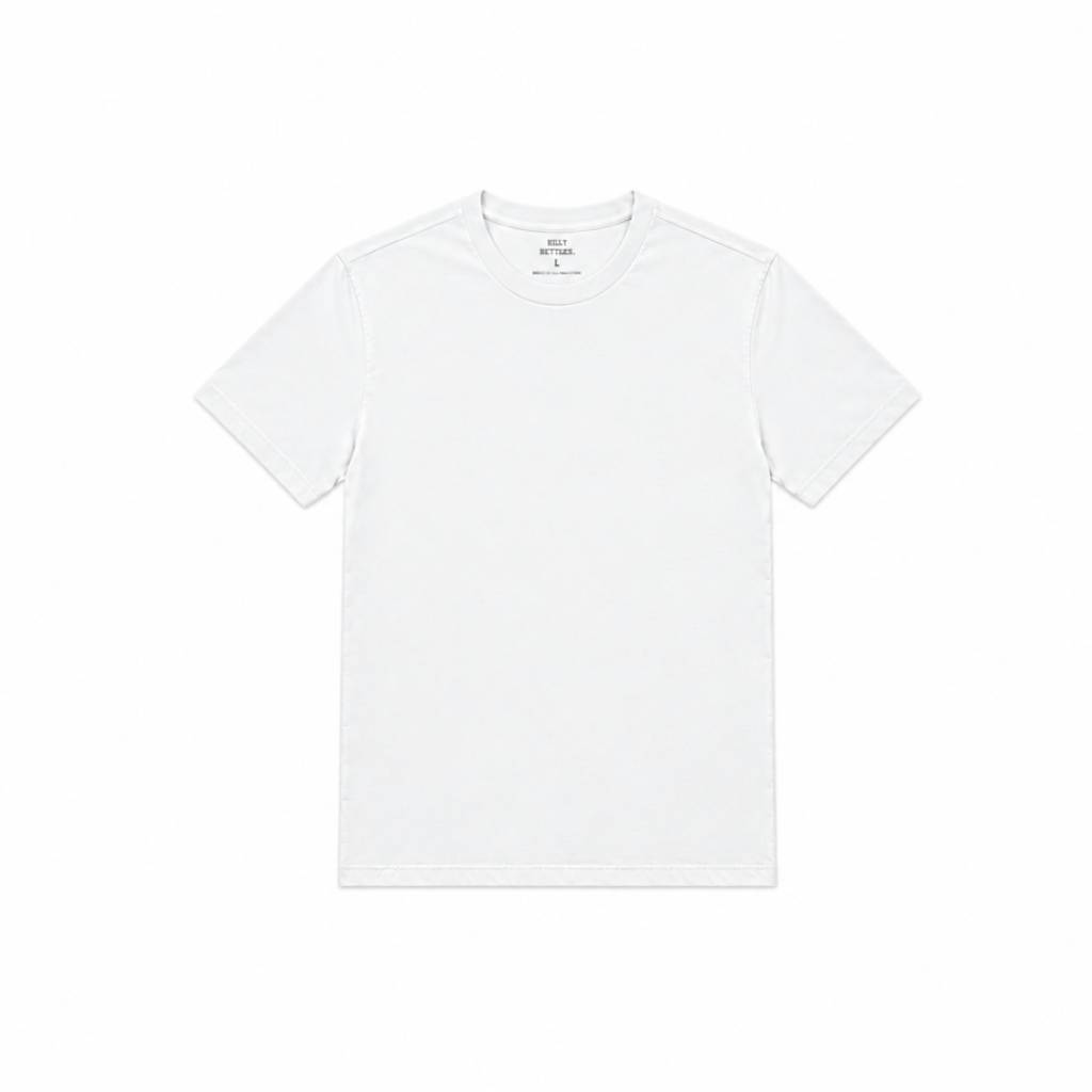 Load image into Gallery viewer, Marshmallow Crew Neck T-Shirt
