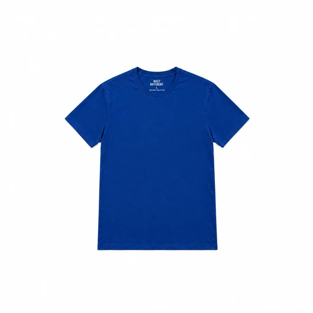 Load image into Gallery viewer, Royal Blue Crew Neck T-Shirt
