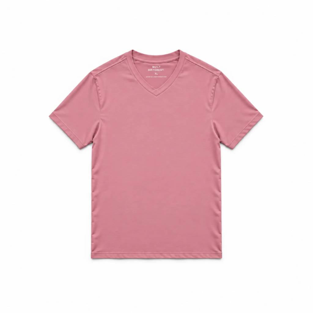 Load image into Gallery viewer, Dusty Rose V-Neck T-Shirt
