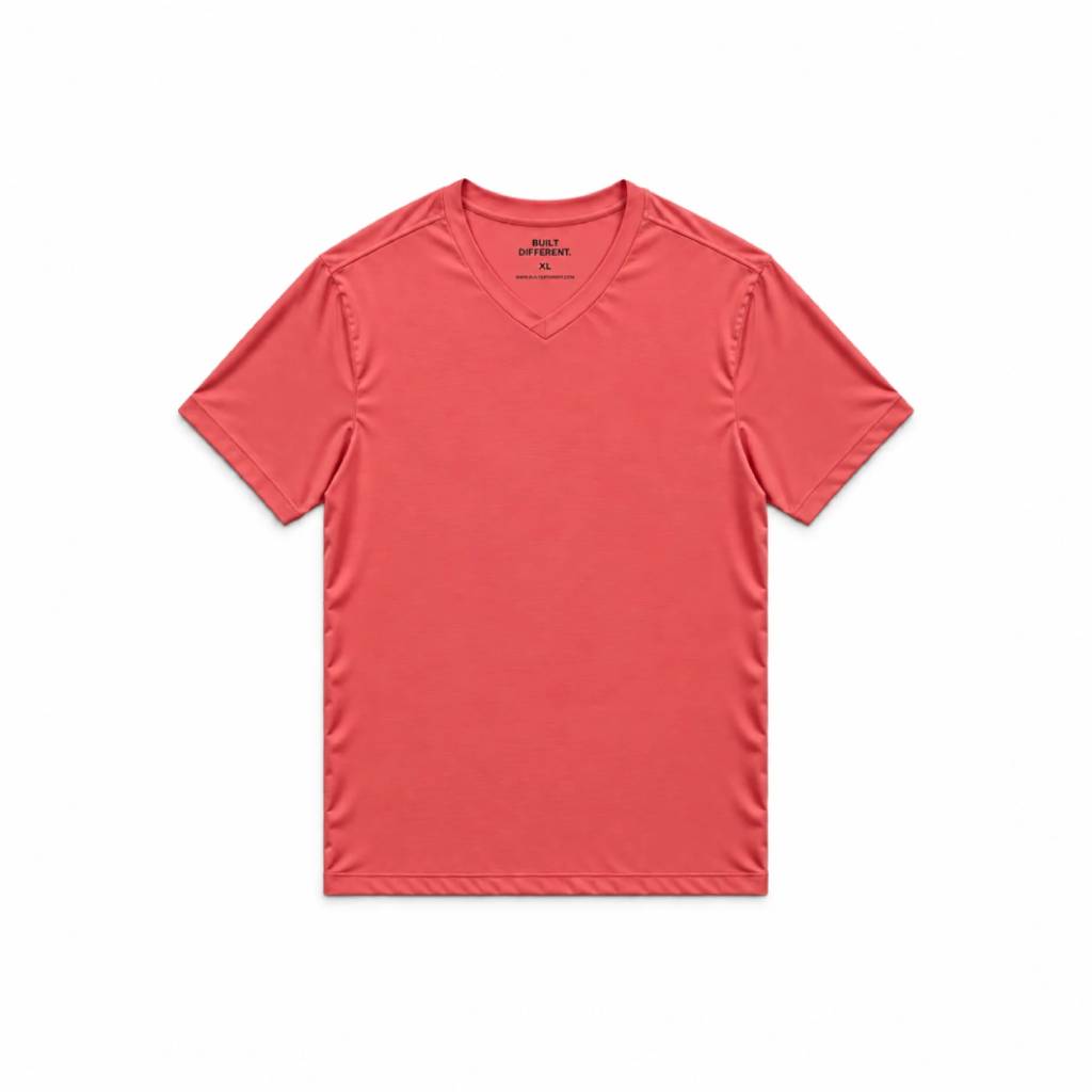 Load image into Gallery viewer, Mineral Red V-Neck T-Shirt
