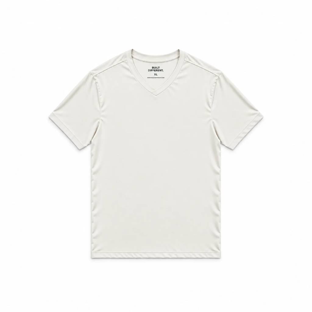 Load image into Gallery viewer, Marshmallow V-Neck T-Shirt
