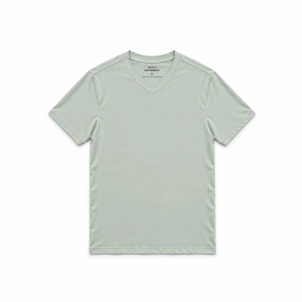 Load image into Gallery viewer, Iceberg Green V-Neck T-Shirt
