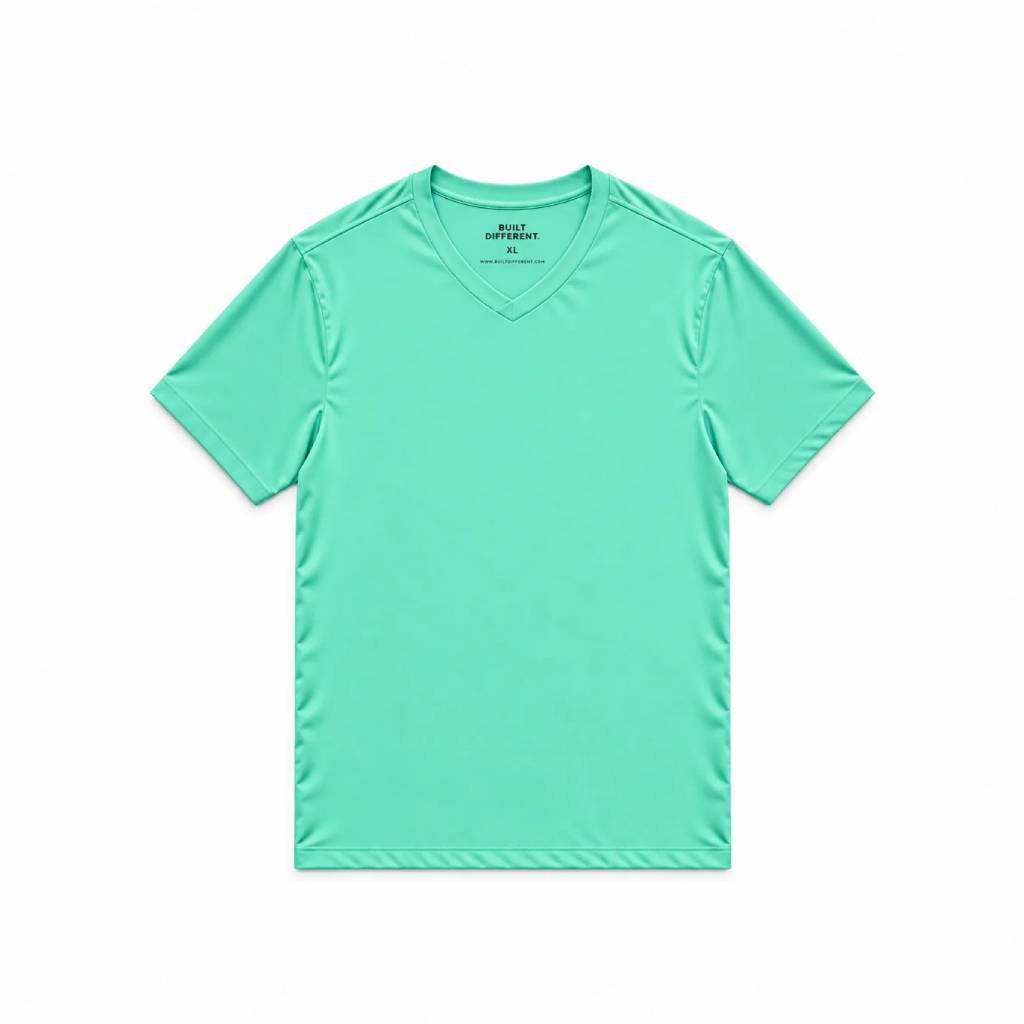 Load image into Gallery viewer, Aqua V-Neck T-Shirt
