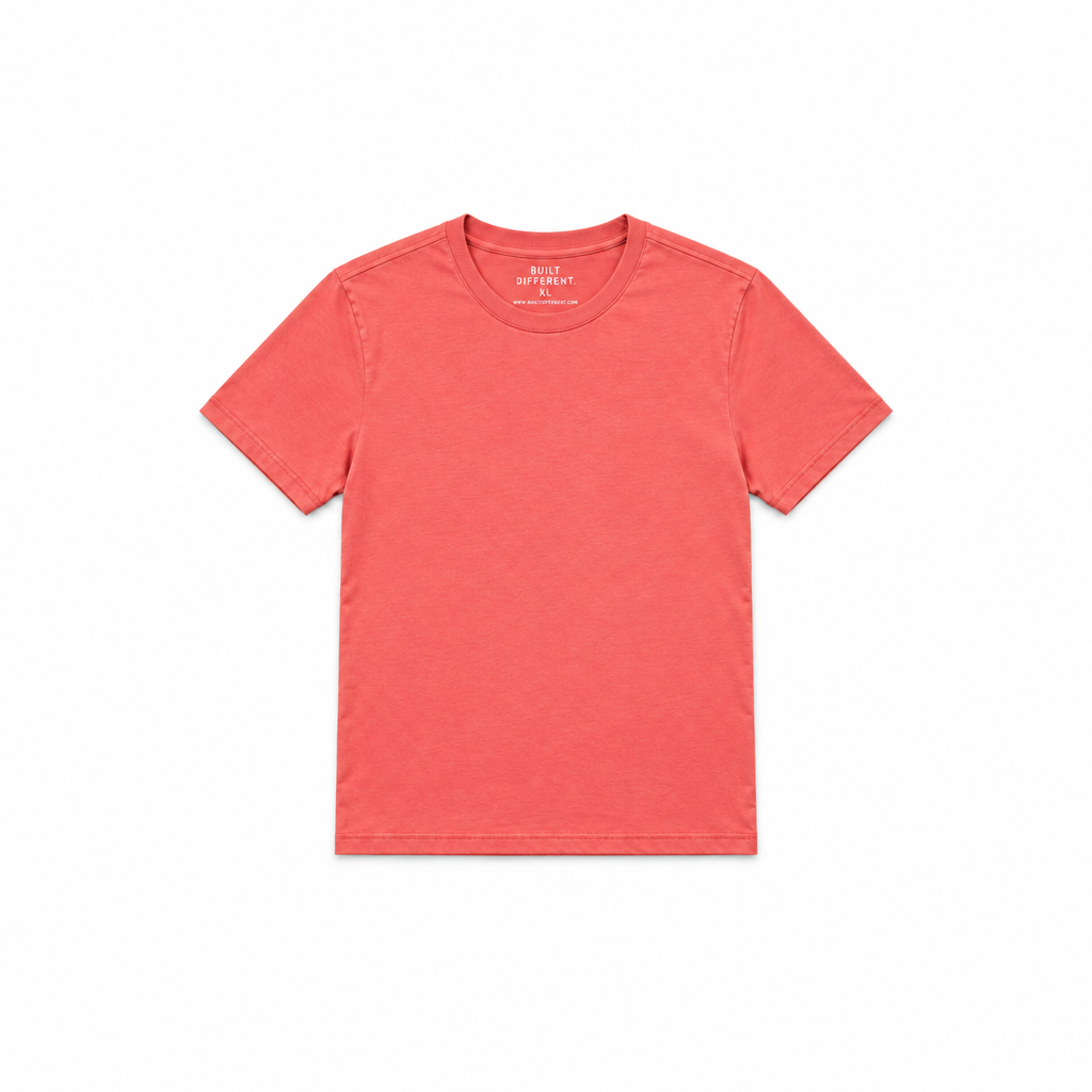 Load image into Gallery viewer, Mineral Red Crew Neck T-Shirt
