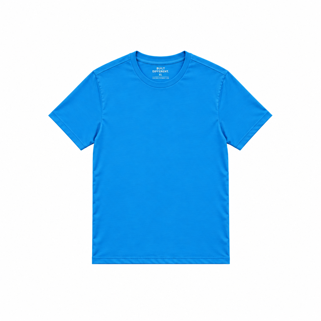 Load image into Gallery viewer, Tall Ibiza Blue Crew Neck T-Shirt
