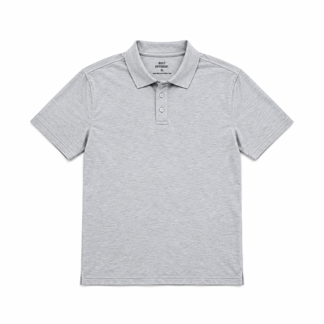 Load image into Gallery viewer, Tall Heather Grey Polo Shirt
