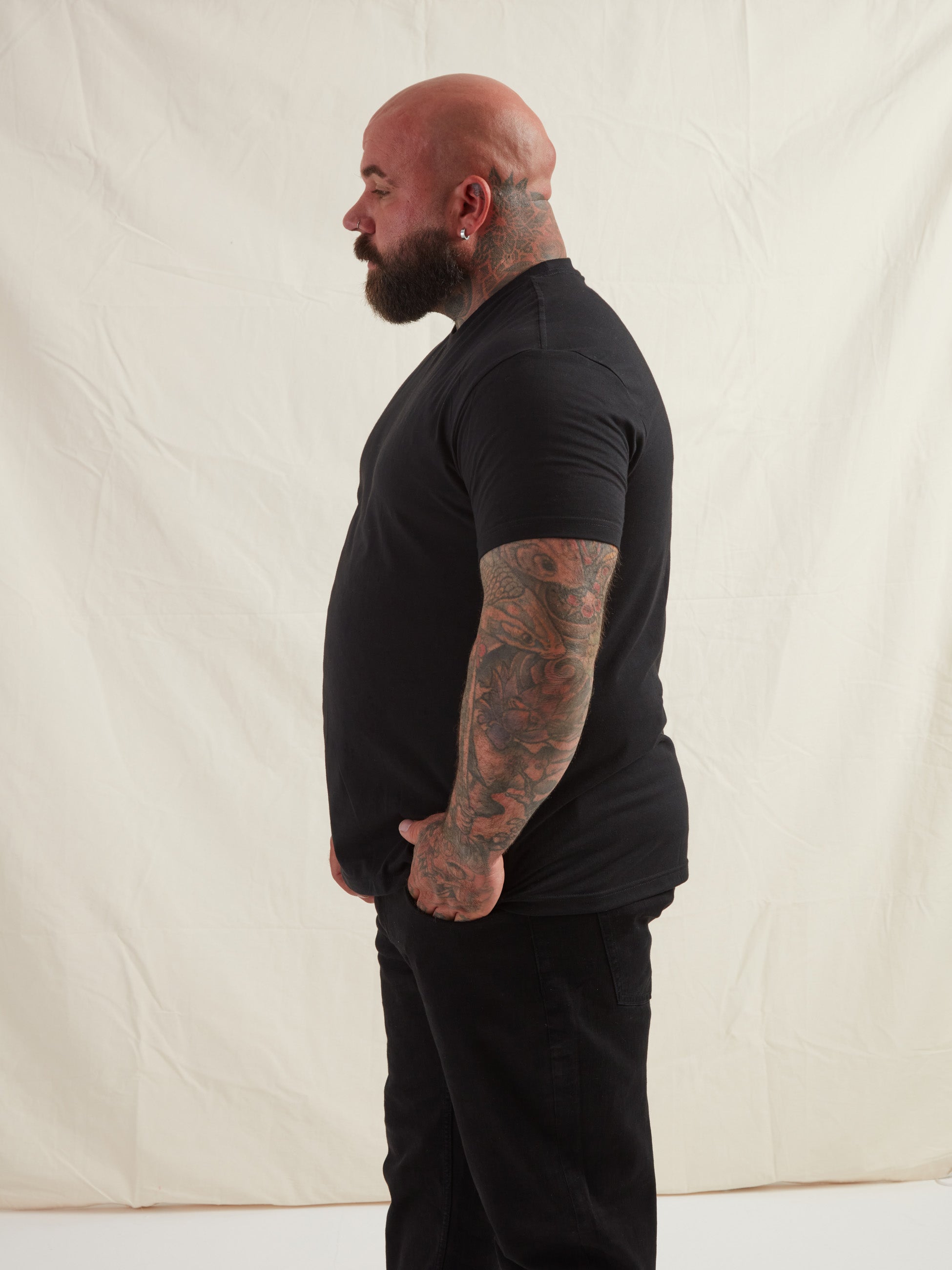 Load image into Gallery viewer, All Black Crew 10-Pack
