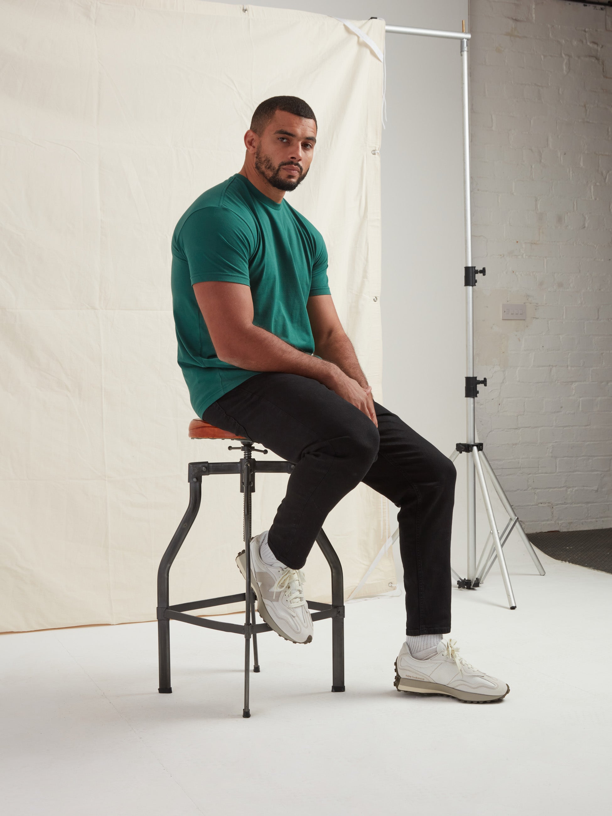Load image into Gallery viewer, Tall Rainforest Crew Neck T-Shirt
