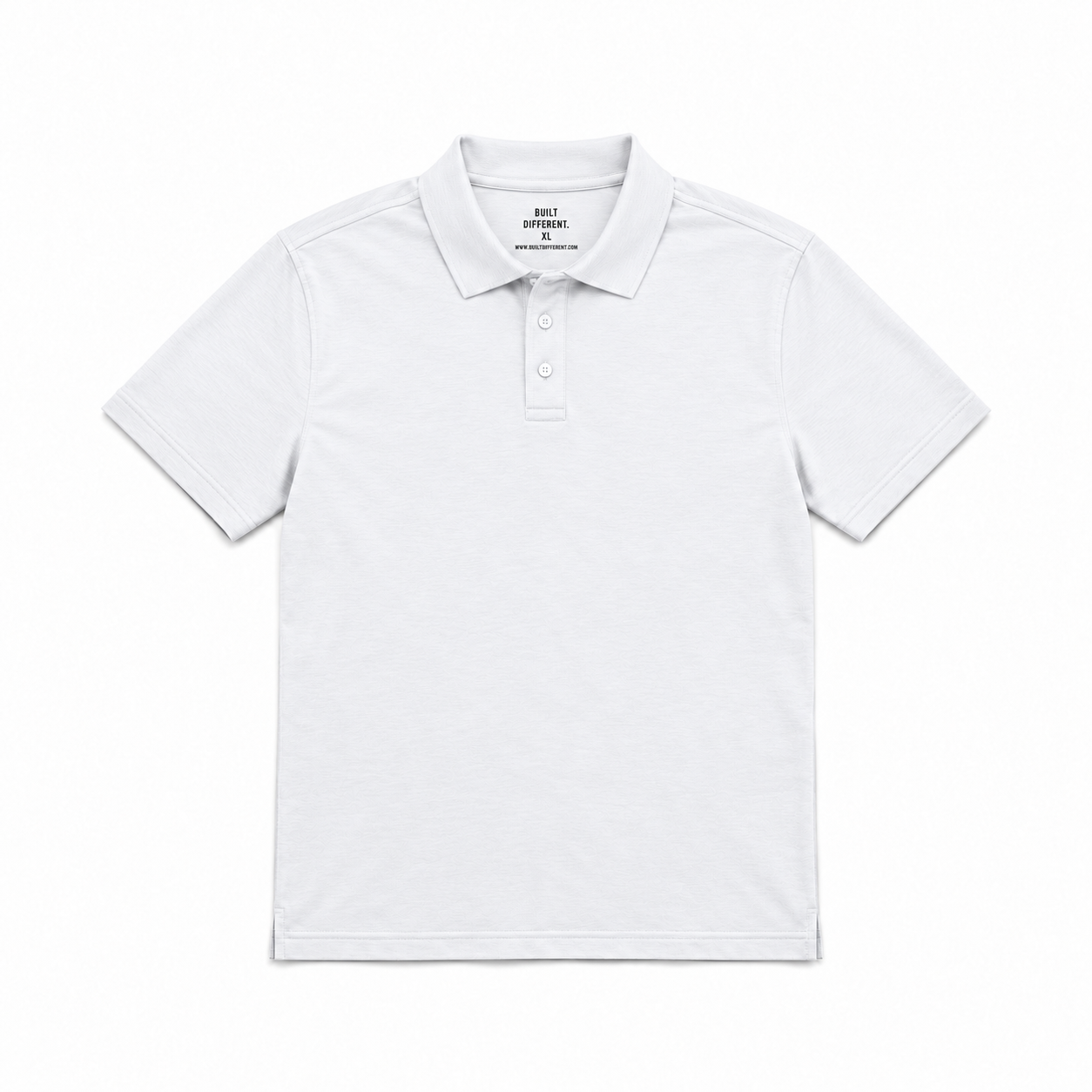 Load image into Gallery viewer, Tall White Polo Shirt

