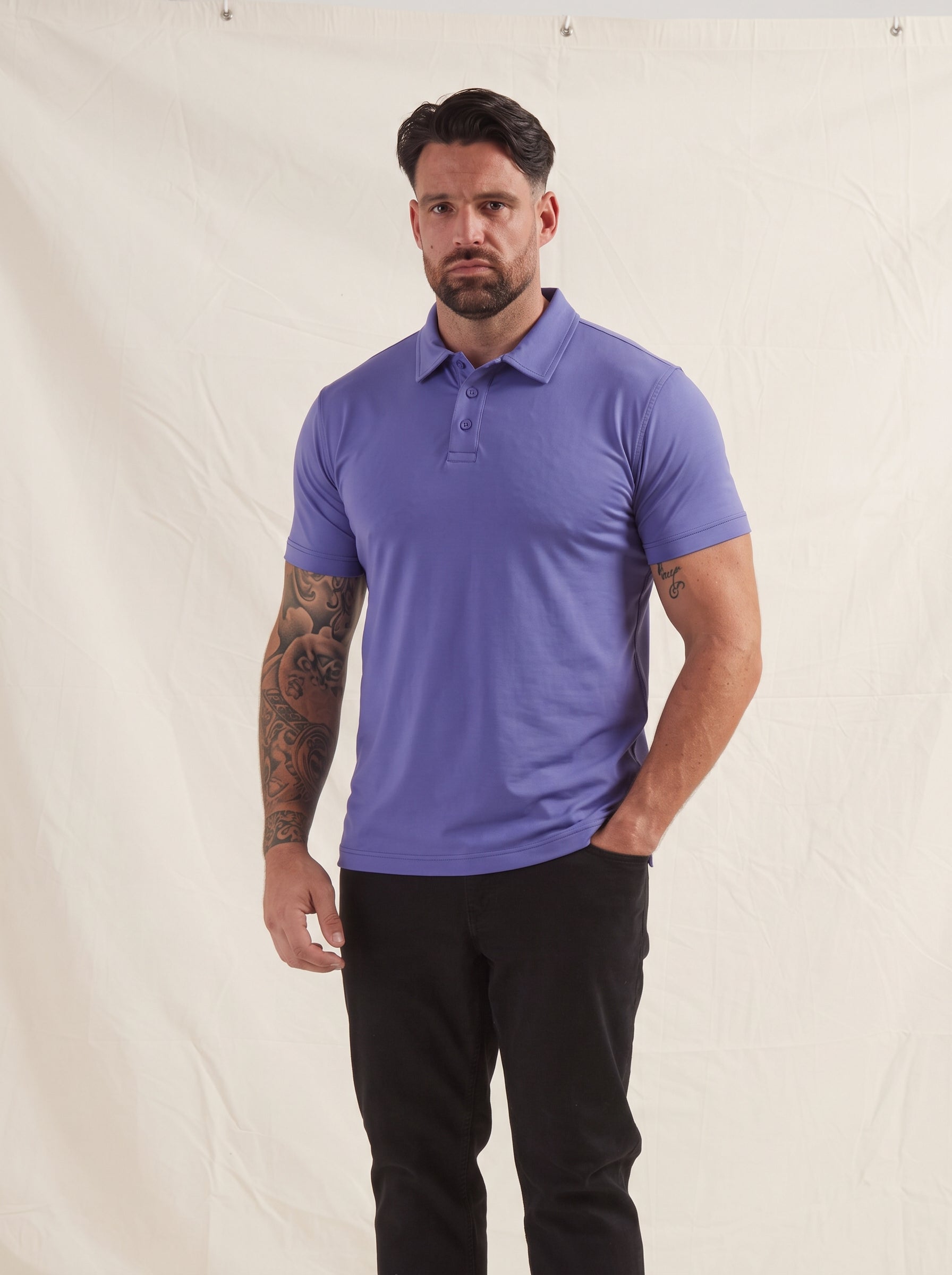 Load image into Gallery viewer, Skipper Blue Polo Shirt
