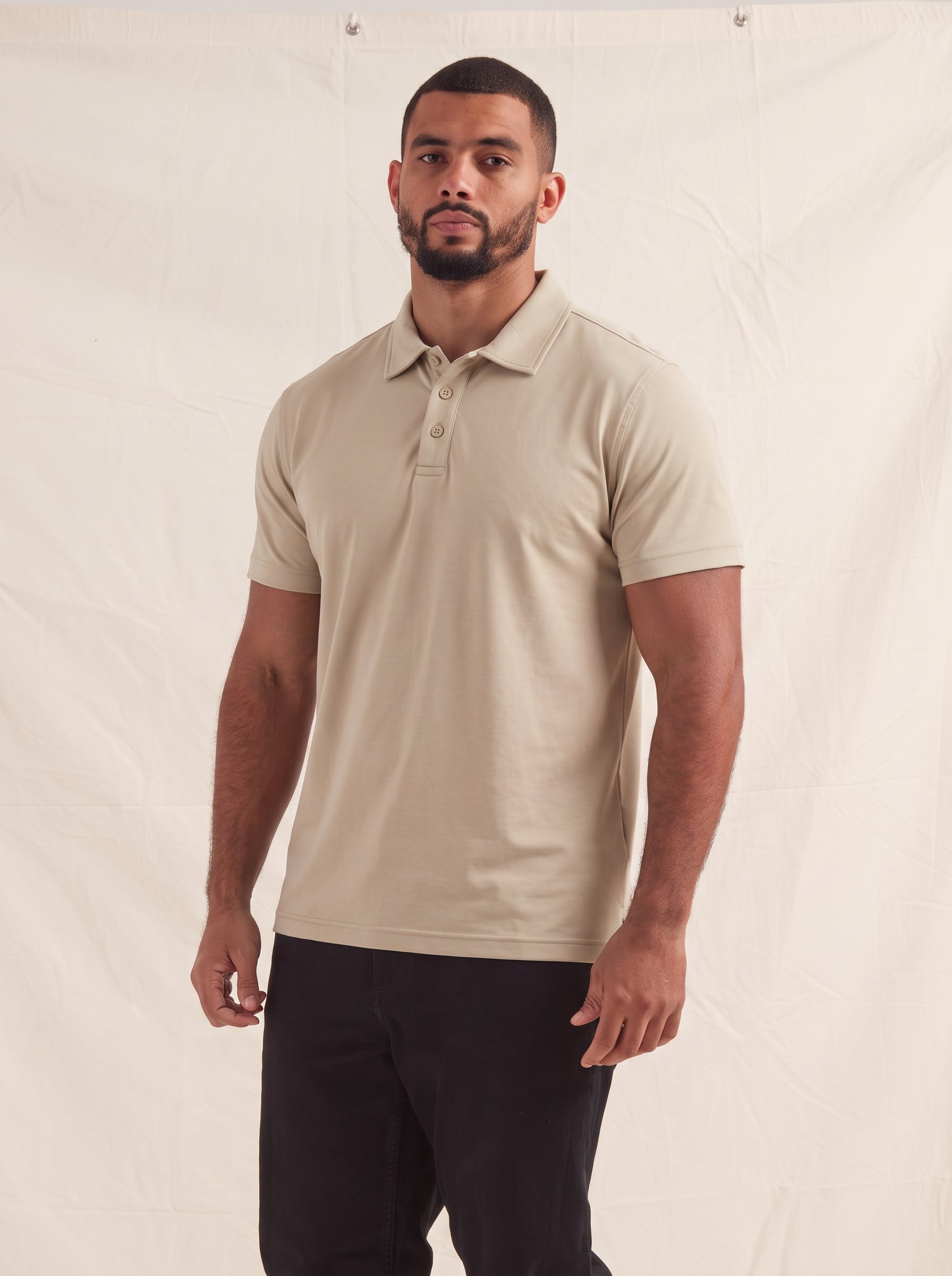Load image into Gallery viewer, Tall Eucalyptus Polo Shirt
