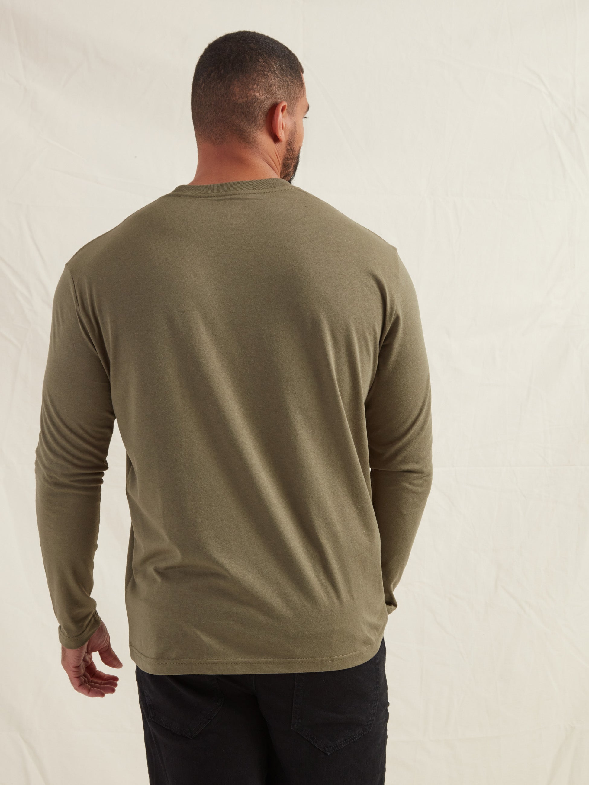 Load image into Gallery viewer, Khaki Long Sleeve T-Shirt
