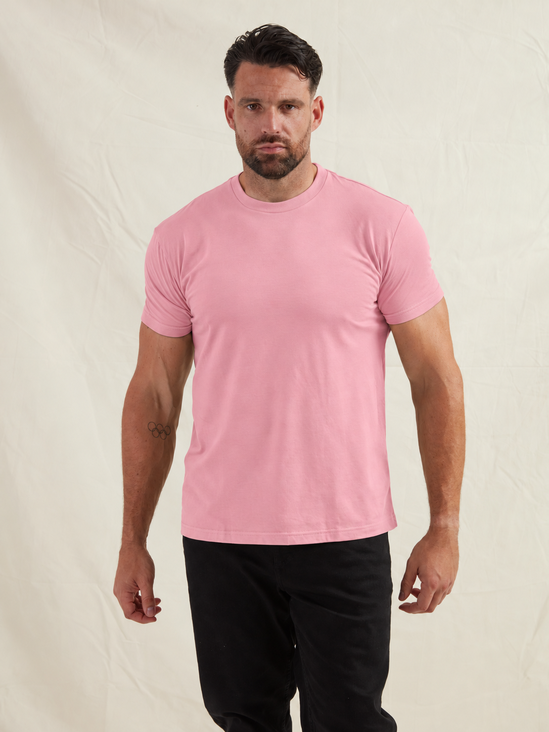 Load image into Gallery viewer, Tall Dusty Rose Crew Neck T-Shirt

