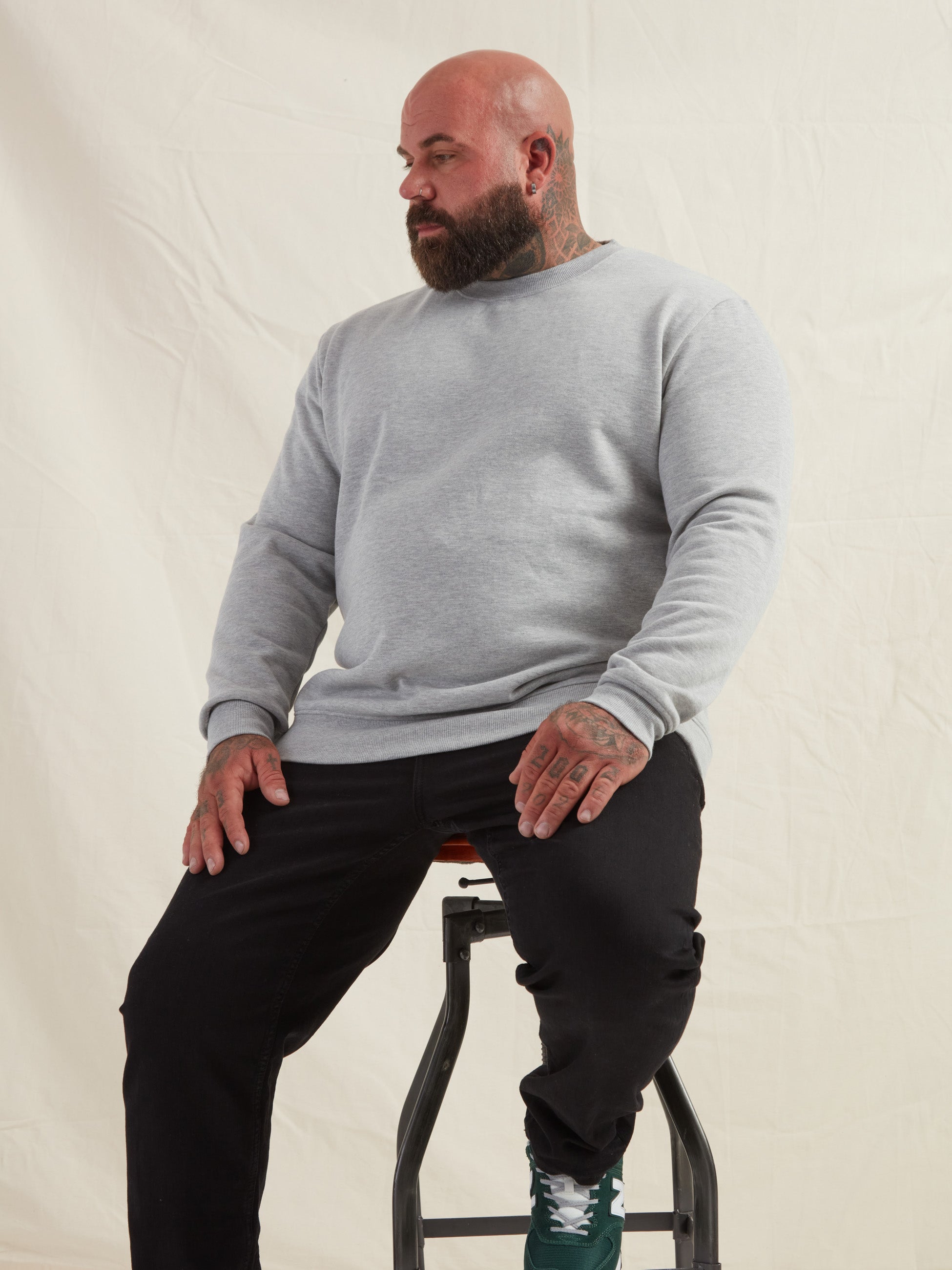 Load image into Gallery viewer, Heather Grey Sweatshirt
