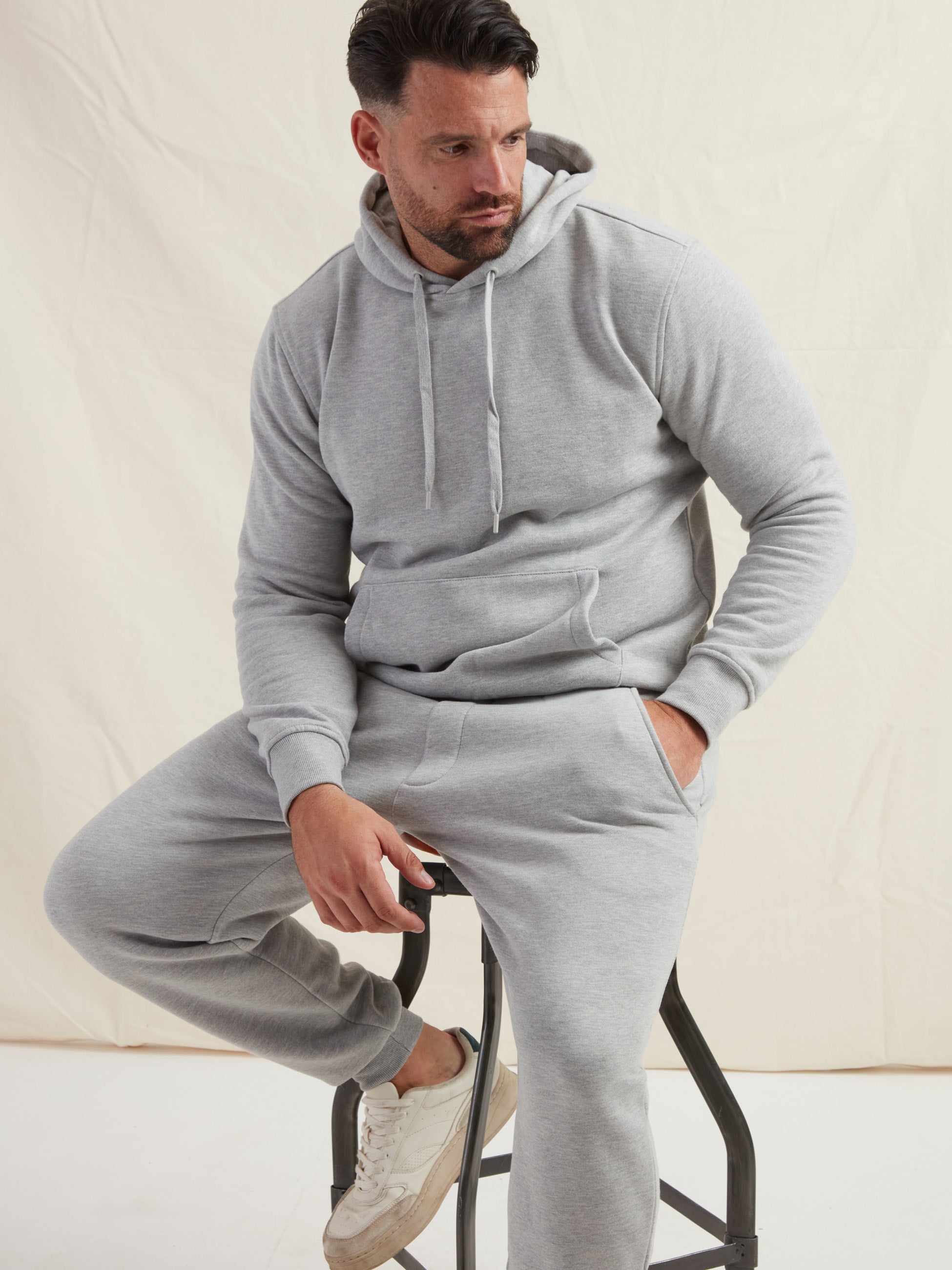 Load image into Gallery viewer, Sport Grey Hoodie
