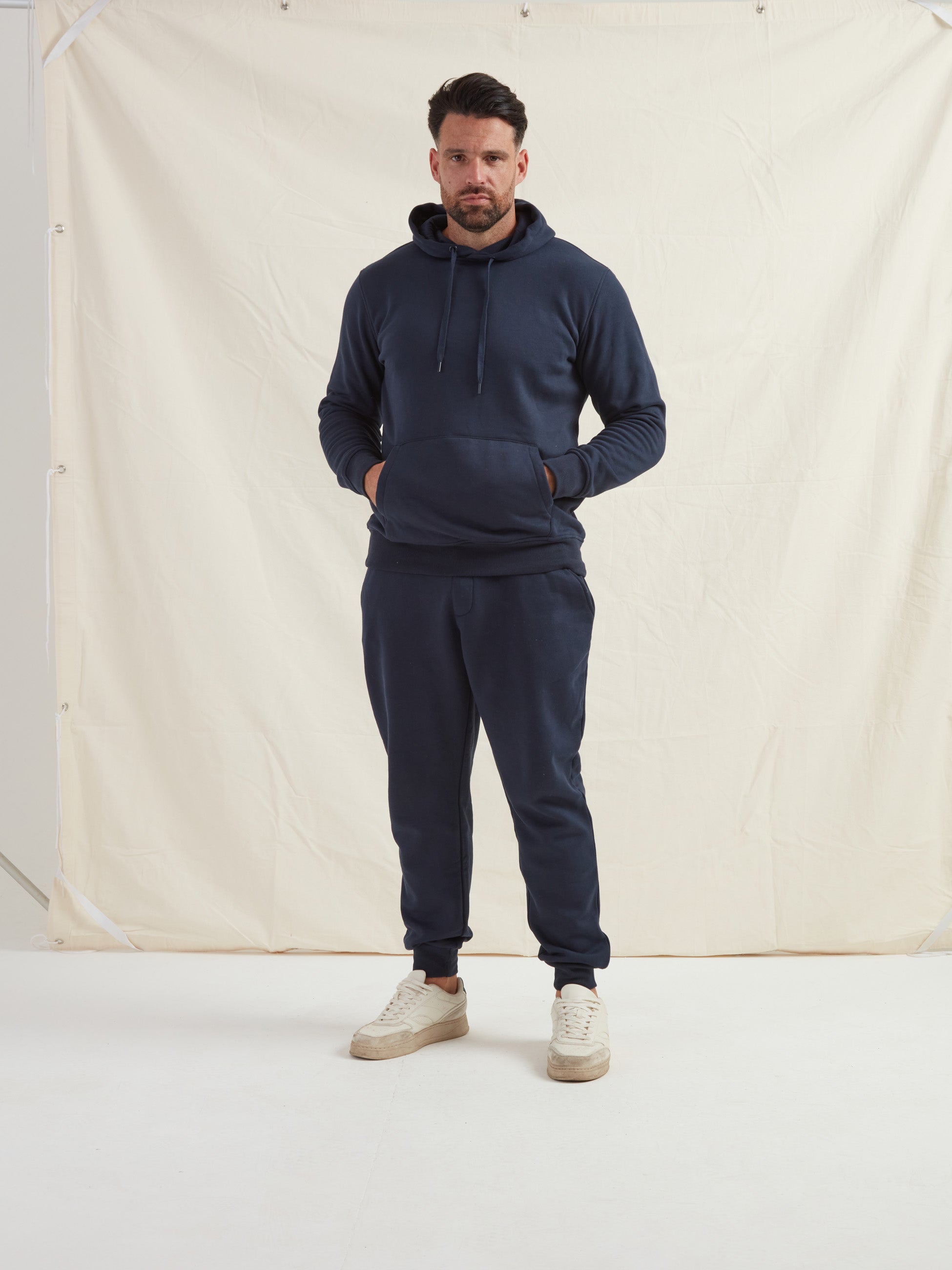 Load image into Gallery viewer, Navy Hoodie
