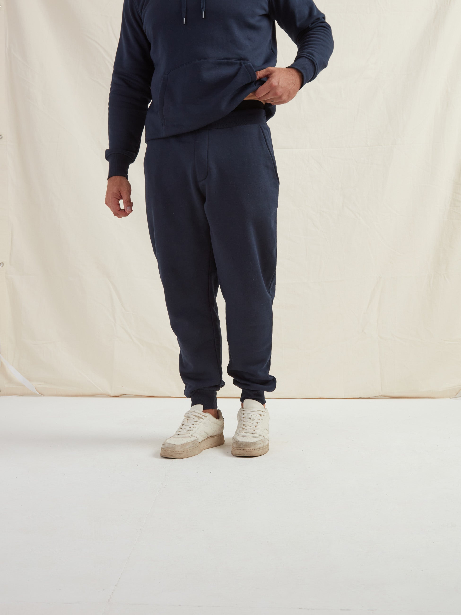 Load image into Gallery viewer, Navy Joggers

