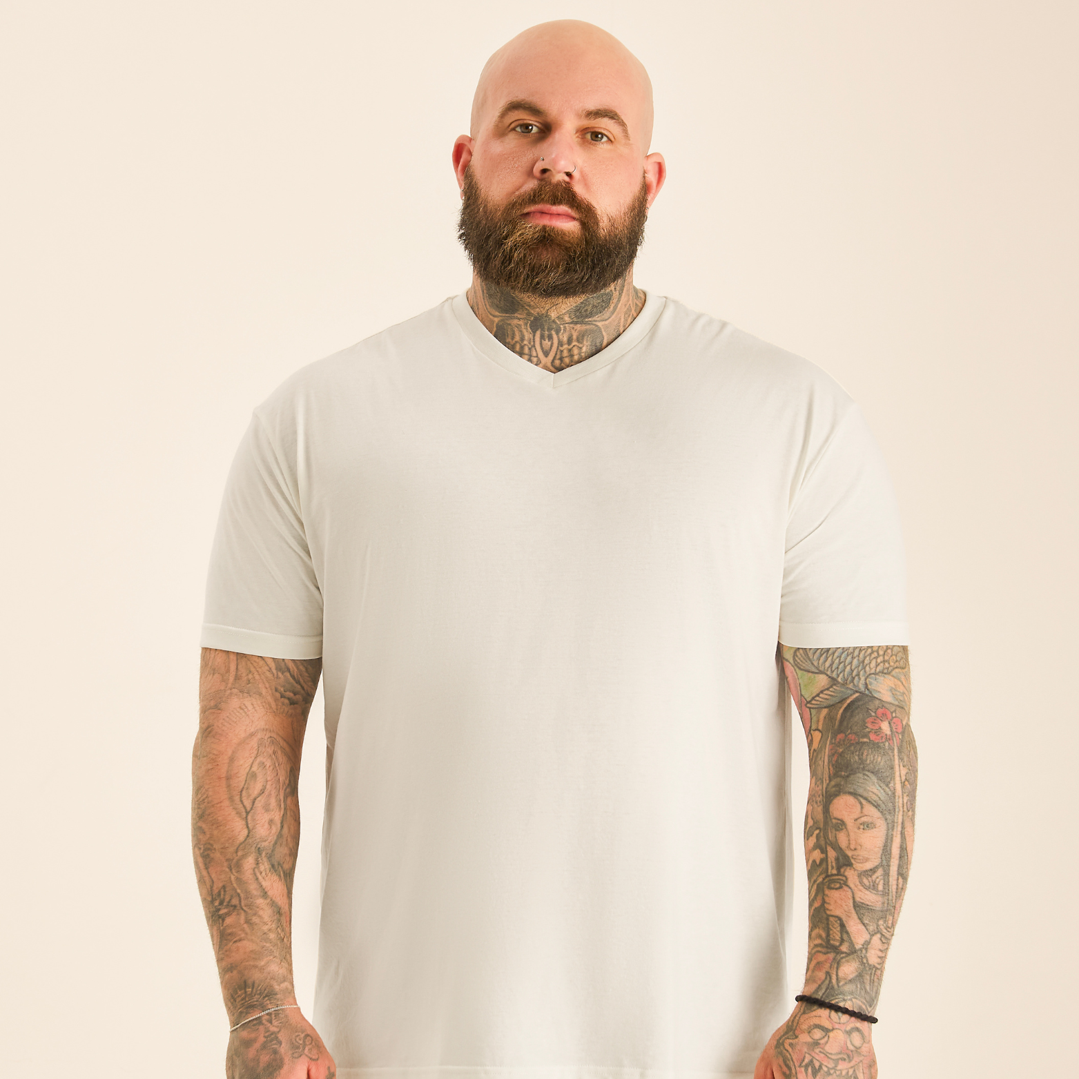 Load image into Gallery viewer, Marshmallow V-Neck
