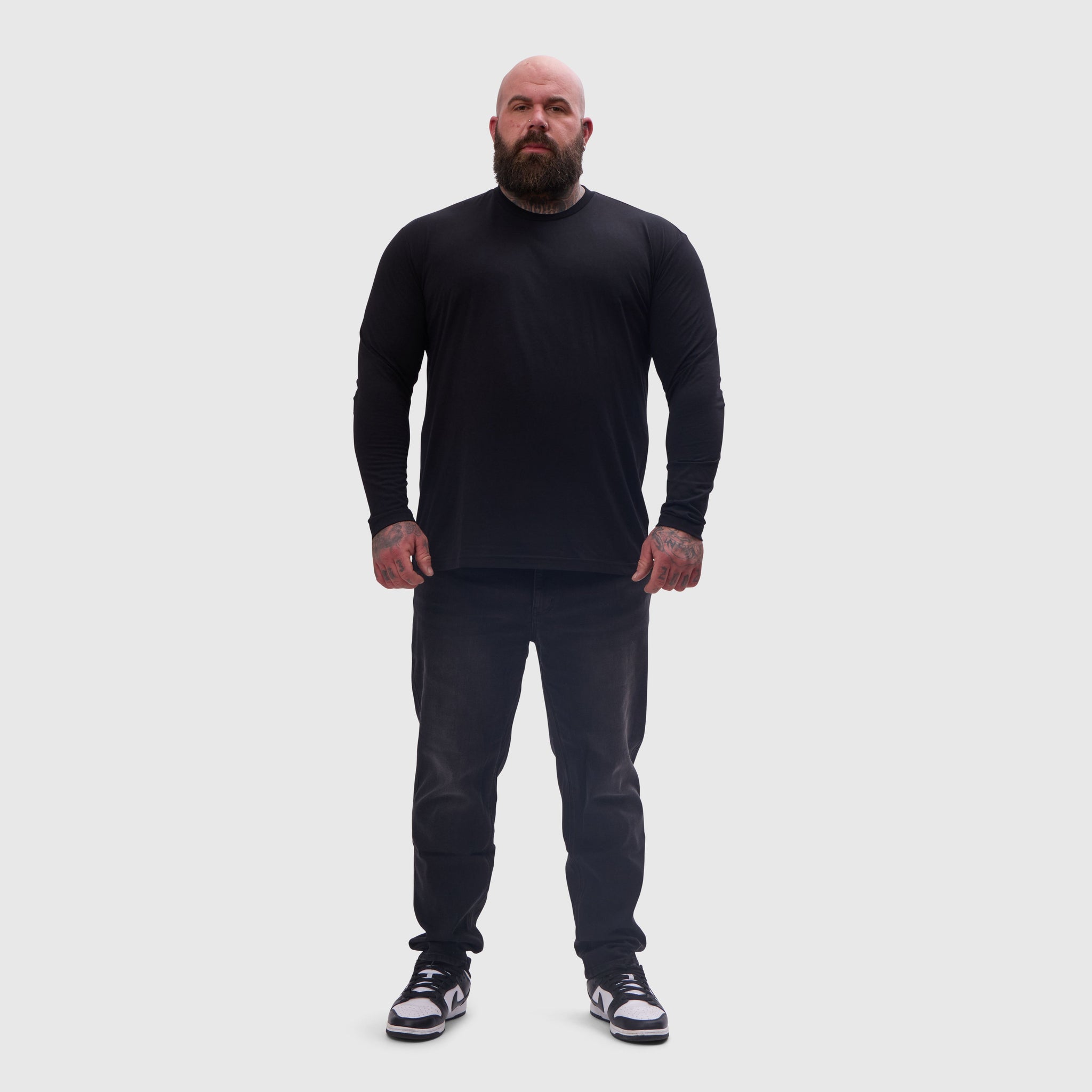 Load image into Gallery viewer, Black Long Sleeve 3-Pack

