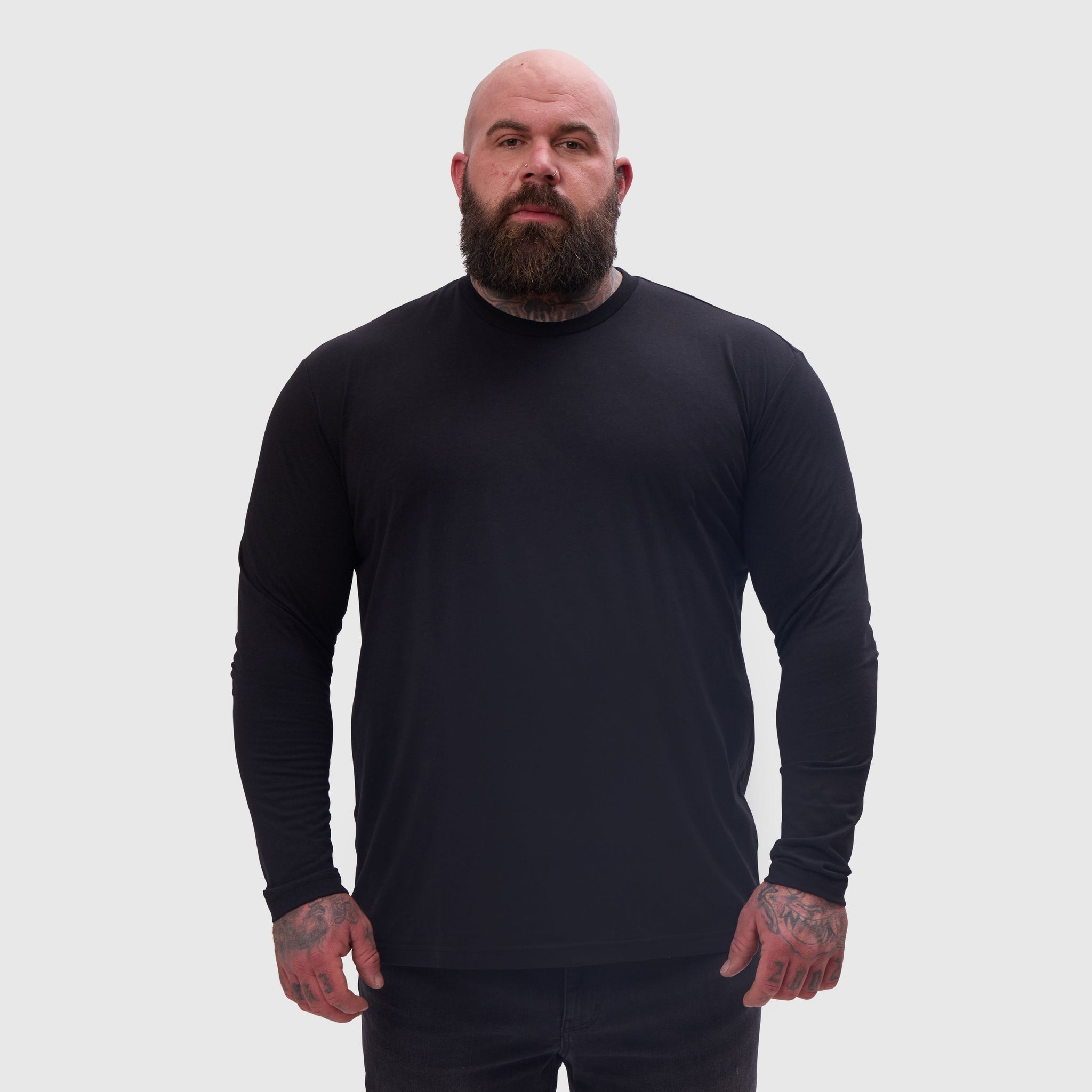 Load image into Gallery viewer, Black Long Sleeve 3-Pack
