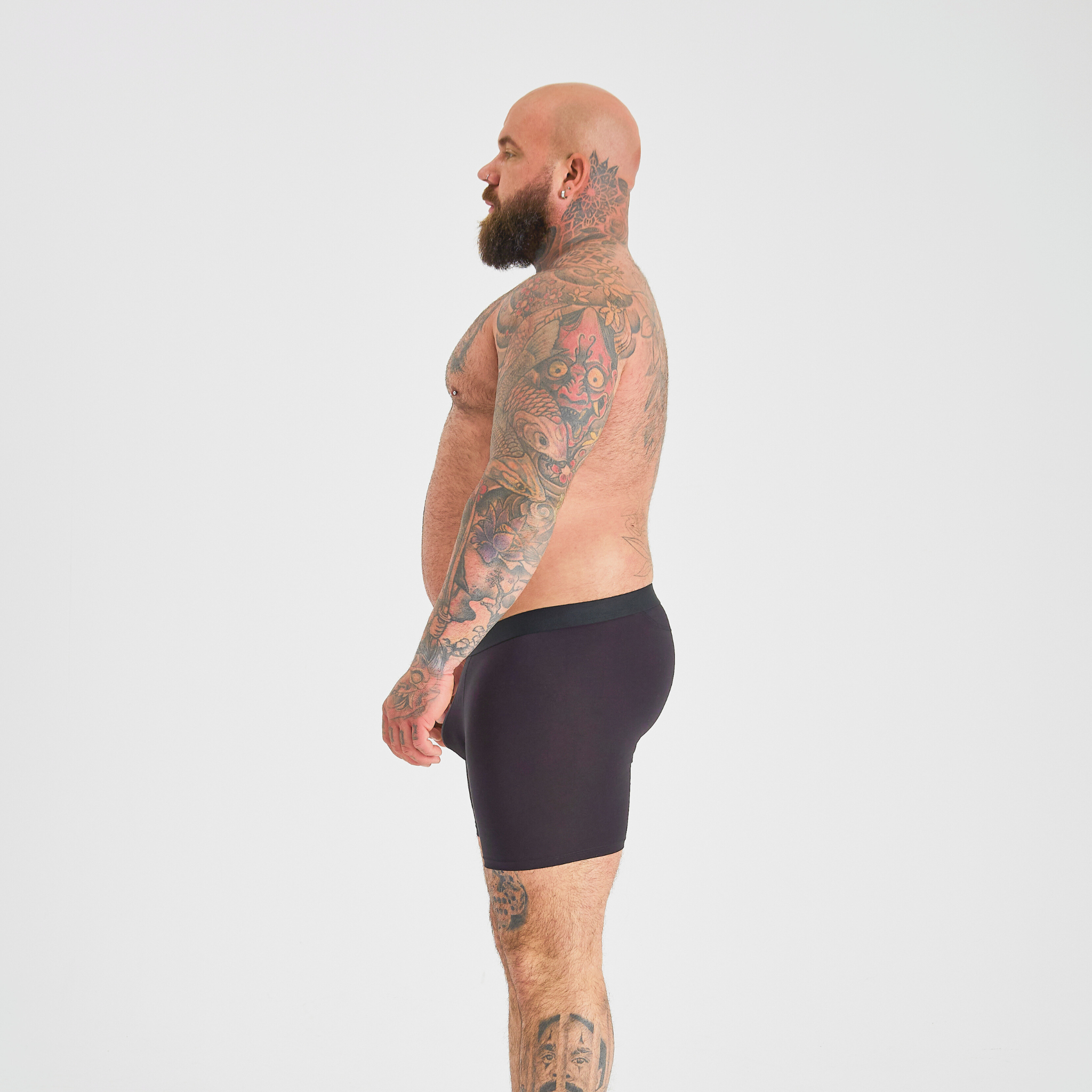Load image into Gallery viewer, Black Boxer Briefs 6-Pack
